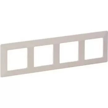 Rám Legrand Valena Life 4-násobný Uw754004 — montážny rám pre 4 moduly, model 754004