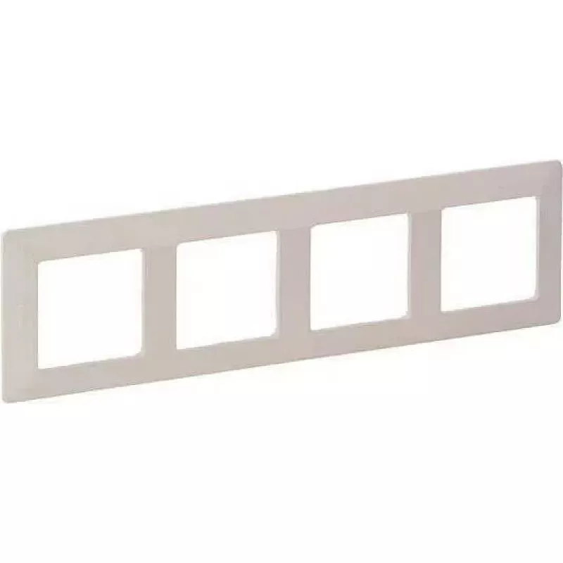 Rám Legrand Valena Life 4-násobný Uw754004 — montážny rám pre 4 moduly, model 754004