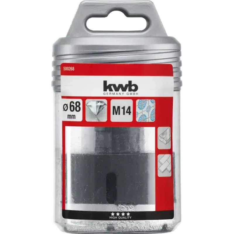 Dierová píla KWB 500268 pre uhlovú brúsku 6,8 cm keramika