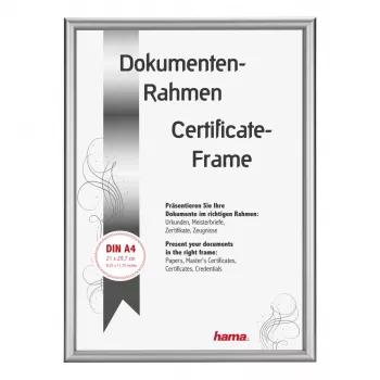 Samostatný rám na obrázok Hama Detroit hliník strieborný 225 x 310 mm