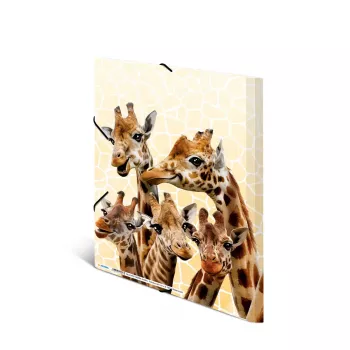 Bežný fascikel na dokumenty HERMA Giraffe Friends polypropylén (PP) viacfarebný A4