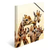 Bežný fascikel na dokumenty HERMA Giraffe Friends polypropylén (PP) viacfarebný A4