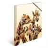Bežný fascikel na dokumenty HERMA Giraffe Friends polypropylén A3