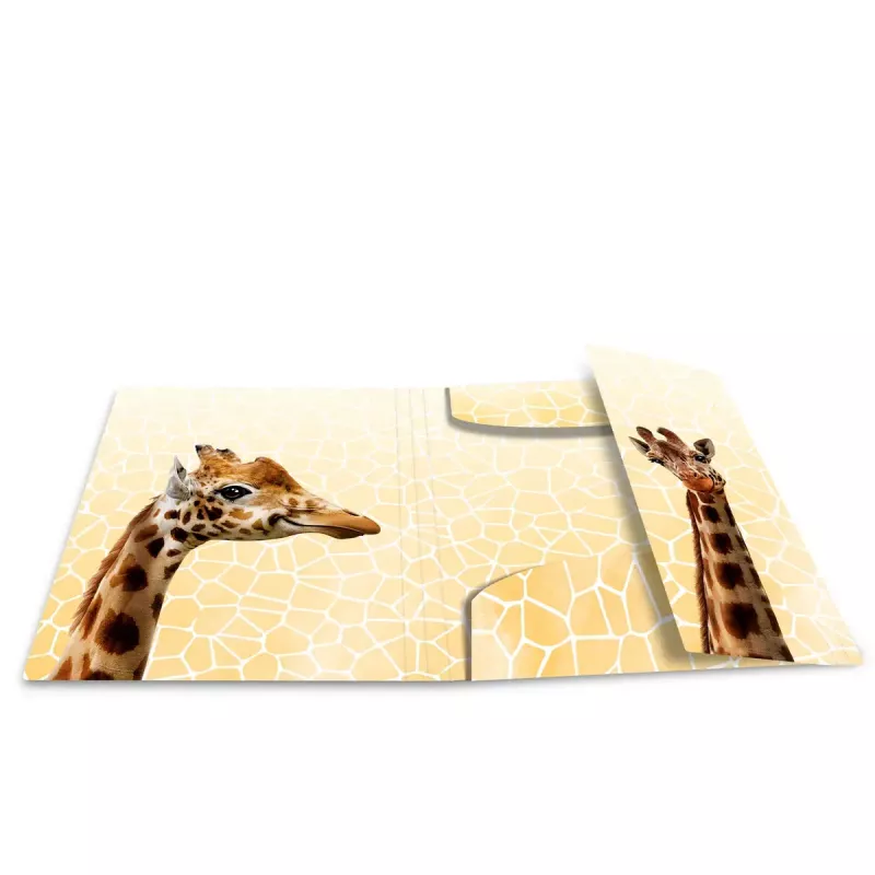 Bežný fascikel na dokumenty HERMA Giraffe Friends polypropylén A3