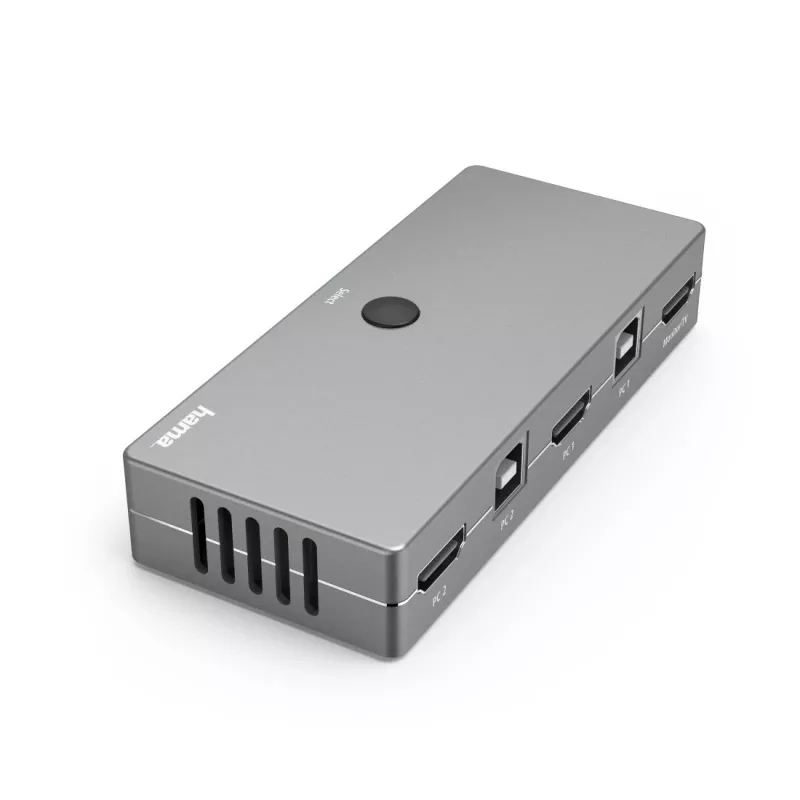 KVM prepínač Hama 00200135 USB HDMI 4K Ultra HD