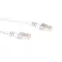 ACT biely 3,0 m LSZH U/UTP CAT6 patch kábel s RJ45 konektormi