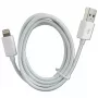 Lightning kábel 2GO 794888 1m biely USB B