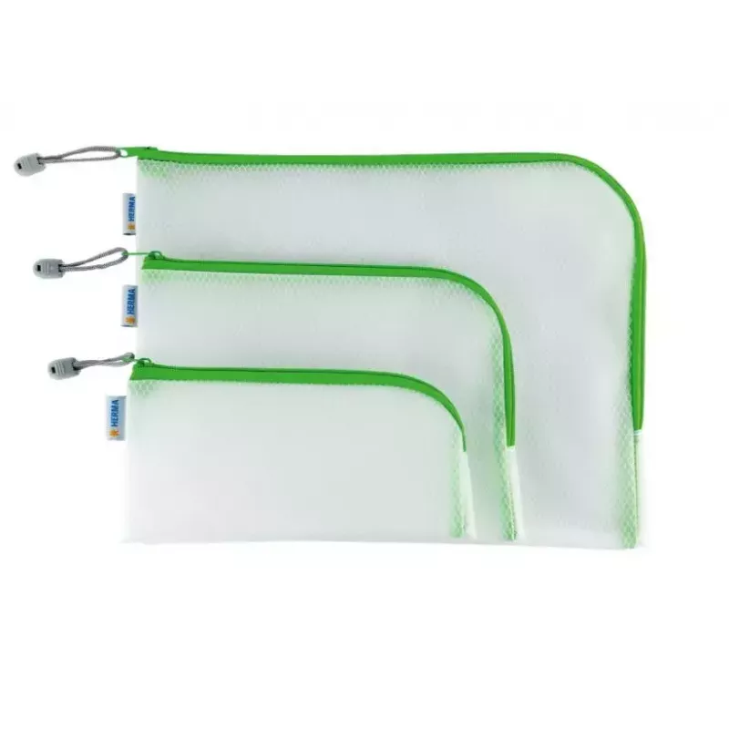 Kozmetická taška HERMA 20004 EVA zelená 110x230 mm