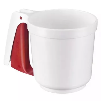 Sito na múku Westmark 32142270, plast, biele, Ø 10,8 cm, výška 110 mm