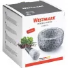 Mažiar a palička Westmark žula sivý — žula, Ø 13 cm, 131×131 mm