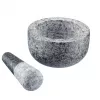 Mažiar a palička Westmark žula sivý — žula, Ø 13 cm, 131×131 mm