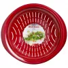 Kuchynské sito Westmark 2424227R, plast, okrúhle, priemer 25 cm, červené