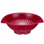 Kuchynské sito Westmark 2424227R, plast, okrúhle, priemer 25 cm, červené