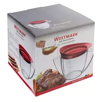 Odlučovač tuku Westmark 30752260 — 1000 ml plast, transparentná rukoväť, 225×139×160 mm