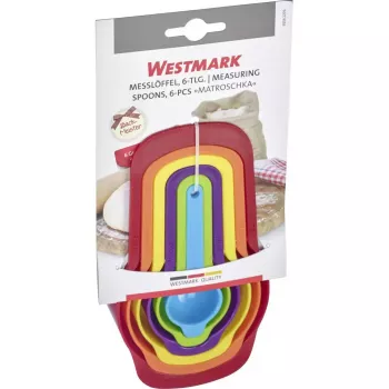 Odmerky Westmark Matroschka 6 kusov polypropylénová sada, dĺžky do 170 mm, viacfarebné