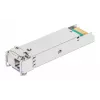 Intellinet Gigabit Fiber WDM Bi-Directional SFP optický transceiver modul 1000Base-BX-U (LC) single-mode port, 80 km, BiDi WDM (RX1550/TX1490), MSA-kompatibilný pre maximálnu kompatibilitu, strieborná