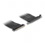 DeLOCK riser karta PCI Express x16 konektor samec na x16 slot 90° zahnutá s káblom 30 cm
