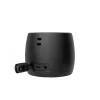 HP čierny Bluetooth reproduktor 360, káblový a bezdrôtový, mono prenosný reproduktor, čierny, valec, tlačidlá, univerzálny