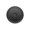 HP čierny Bluetooth reproduktor 360, káblový a bezdrôtový, mono prenosný reproduktor, čierny, valec, tlačidlá, univerzálny