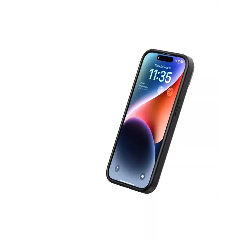 Puzdro JT BERLIN Pankow Hybrid pre iPhone 15 Plus 17 cm čierne