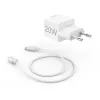 Hama 00201675 mobilná nabíjačka headset, powerbanka, smartphone, tablet biela AC rýchlonabíjanie interiér