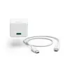 Hama 00201675 mobilná nabíjačka headset, powerbanka, smartphone, tablet biela AC rýchlonabíjanie interiér
