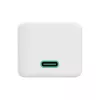 Hama 00201675 mobilná nabíjačka headset, powerbanka, smartphone, tablet biela AC rýchlonabíjanie interiér