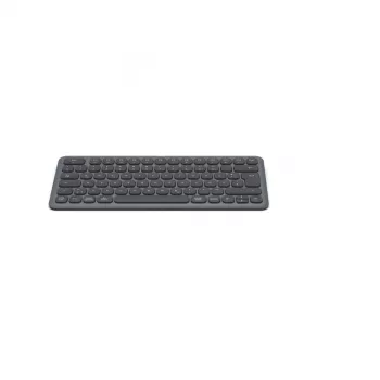 Hama WK-500 klávesnica domov/kancelária RF Wireless + Bluetooth QWERTZ nemecká čierna, tmavosivá