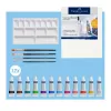 Faber-Castell 379280 sada akrylových farieb na tvorbu, rôzne farby