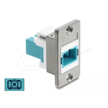 Keystone modul DELOCK 91102, plochá konštrukcia, kompatibilný s RJ45 vložkou