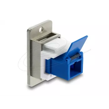 Keystone modul DELOCK 91106 plochá konštrukcia, modrá/strieborná/biela