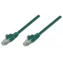 Intellinet 318945 sieťový prepojovací kábel, Cat5e, UTP, RJ45 (M) - RJ45 (M), 1 m, lisovaný, zelený