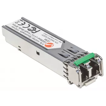 Intellinet transceiver modul optický, Gigabit Fiber SFP, 1000Base-Lx (LC) single-mode port, 80 km, vlnová dĺžka 1550 nm, MSA kompatibilný, zodpovedá Cisco GLC-ZX-SMD, Ethernet, optické vlákno, trojročná záruka