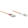 Intellinet 470391 optický prepojovací kábel, OM2, LC/SC, duplex, multimódový, 50/125 µm, 5 m, oranžový