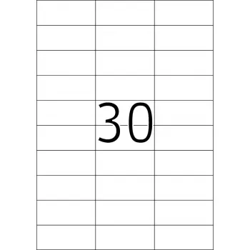 HERMA Premium A4 70x29,7 mm biely papier matný 6000 kusov
