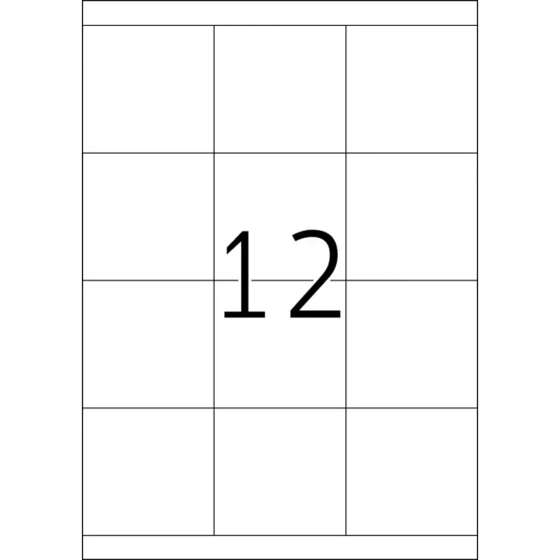 Samolepiaca etiketa do tlačiarne HERMA Labels Premium A4 70x67,7 mm