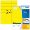 HERMA SuperPrint 4406 samolepiace etikety, 37 x 70 mm, 100 ks, žlté
