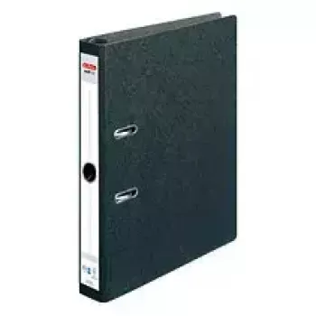 Krúžkový blok Herlitz 10842292 A4 čierny