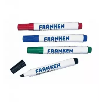 Fixka Franken Z2203 4 ks čierna modrá zelená červená