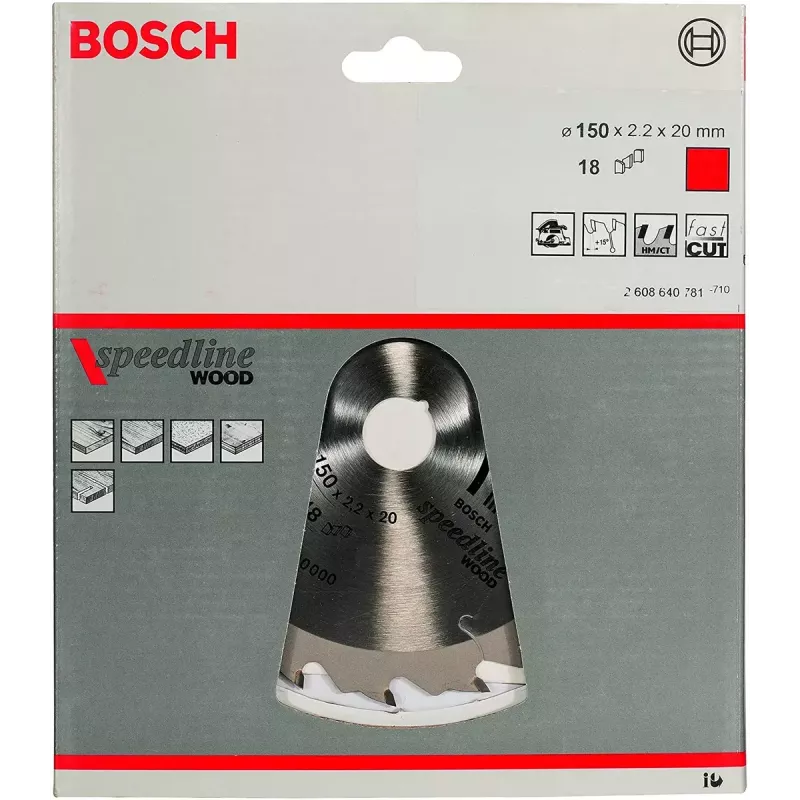 Kotúč píly Bosch 2608640781 15 cm na drevo