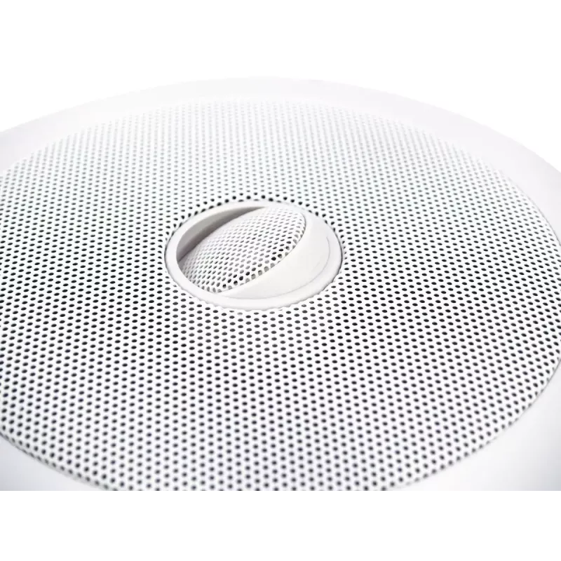 Dvojpásmový reproduktor Omnitronic 80710232 biely káblový 40 W