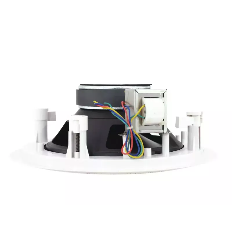 Dvojpásmový reproduktor Omnitronic 80710232 biely káblový 40 W