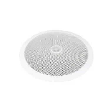 Dvojpásmový reproduktor Omnitronic 80710232 biela káblový 40 W