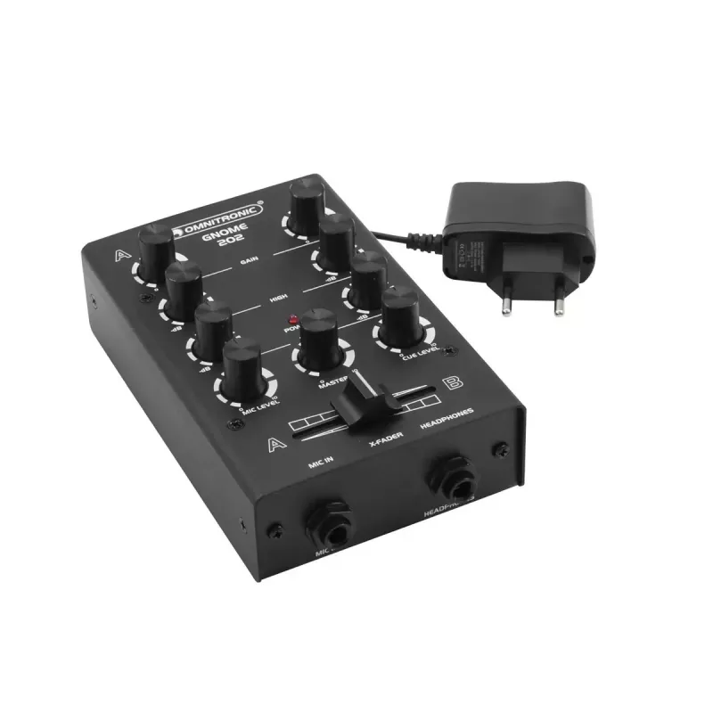 Mixér Omnitronic GNOME-202 2 kanály 20 - 20000 Hz čierna