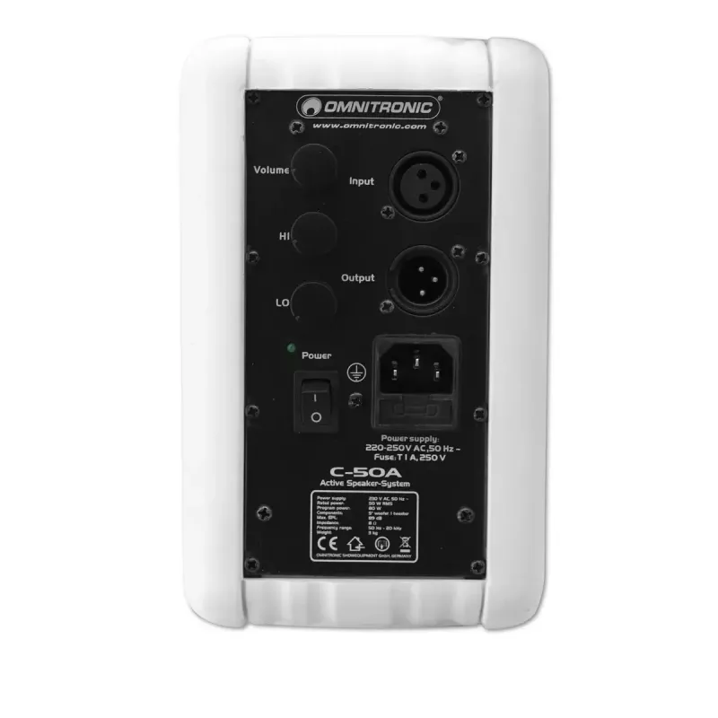 2-pásmový reproduktor Omnitronic 11036717 50 W