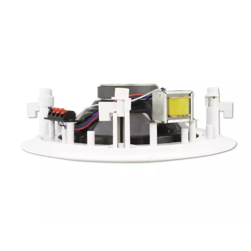 Širokopásmový reproduktor Omnitronic 80710230 biely káblový 10 W