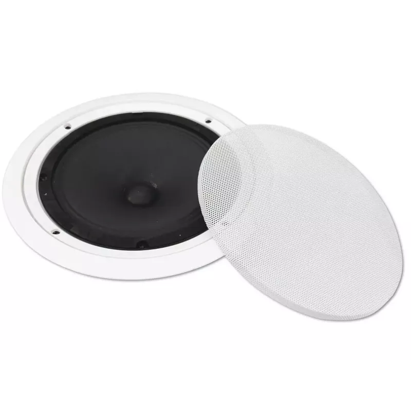 Širokopásmový reproduktor Omnitronic 80710230 biely káblový 10 W