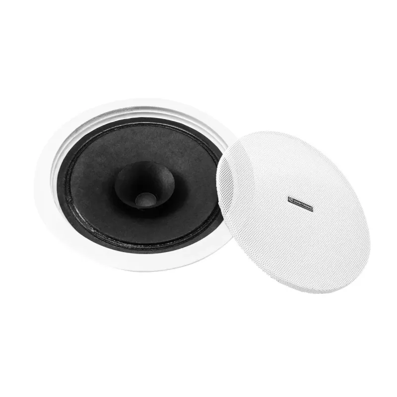 Širokopásmový reproduktor Omnitronic 80710241 biely káblový 6 W