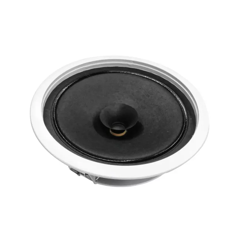 Širokopásmový reproduktor Omnitronic 80710242 biely káblový 10 W
