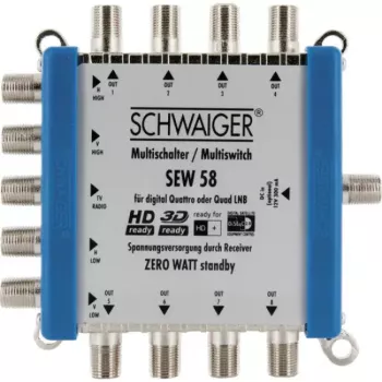 Satelitný multiswitch Schwaiger SEW58 531